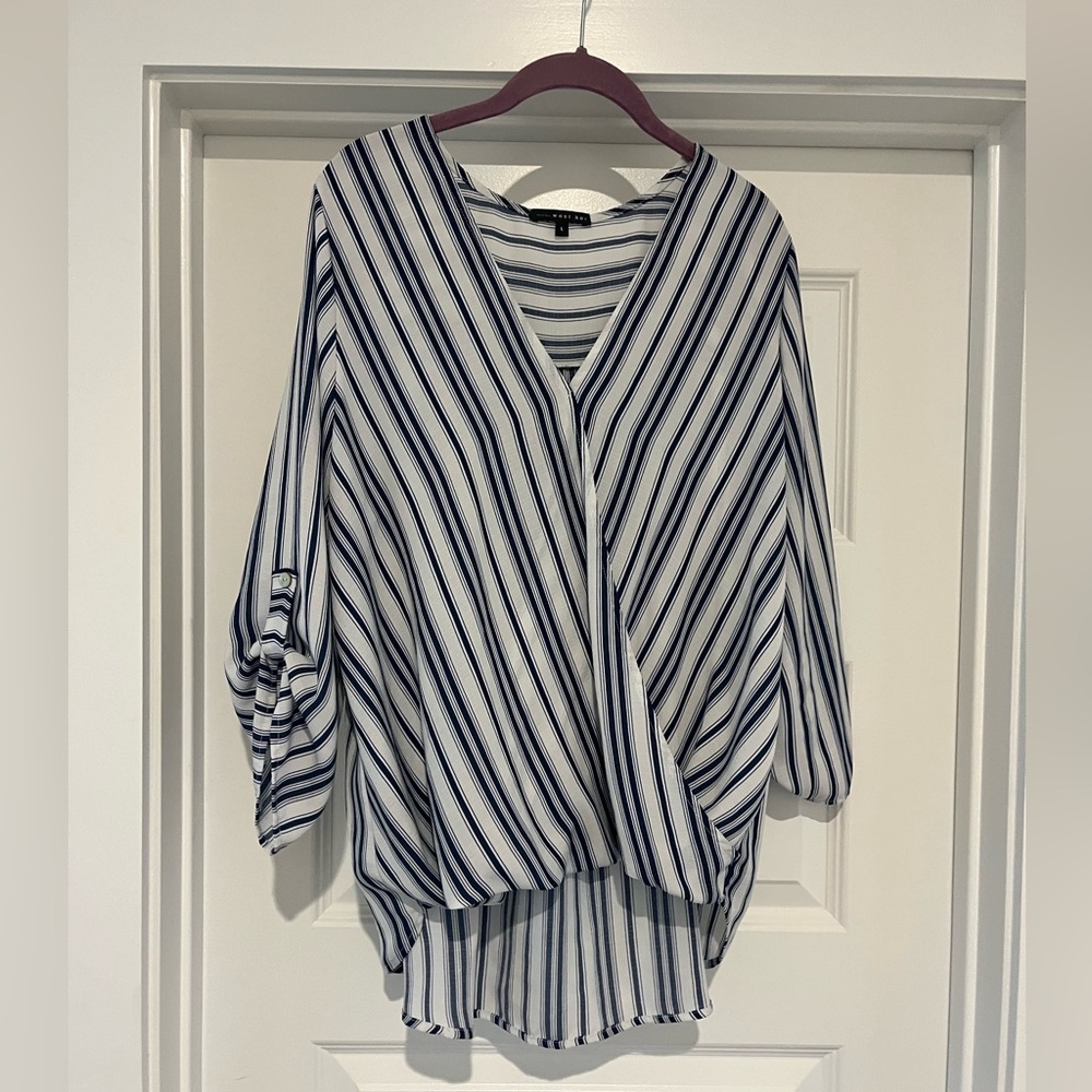 Beacon high low blouse